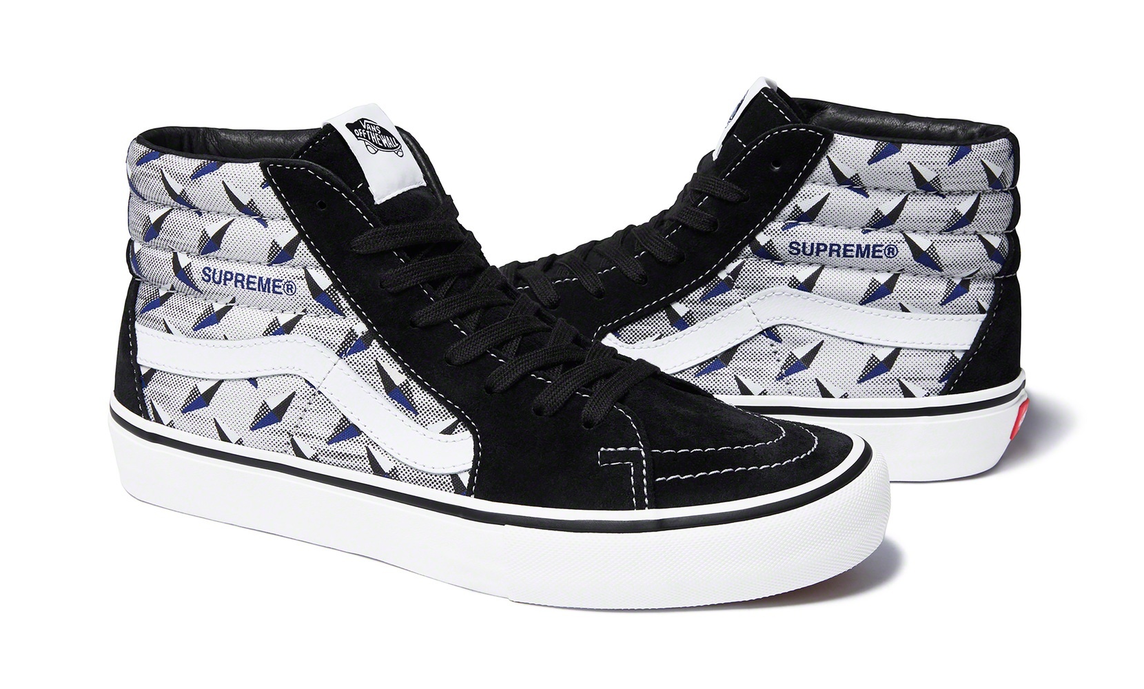 Supreme®/Vans® Diamond Plate Sk8-Hi Pro view 6